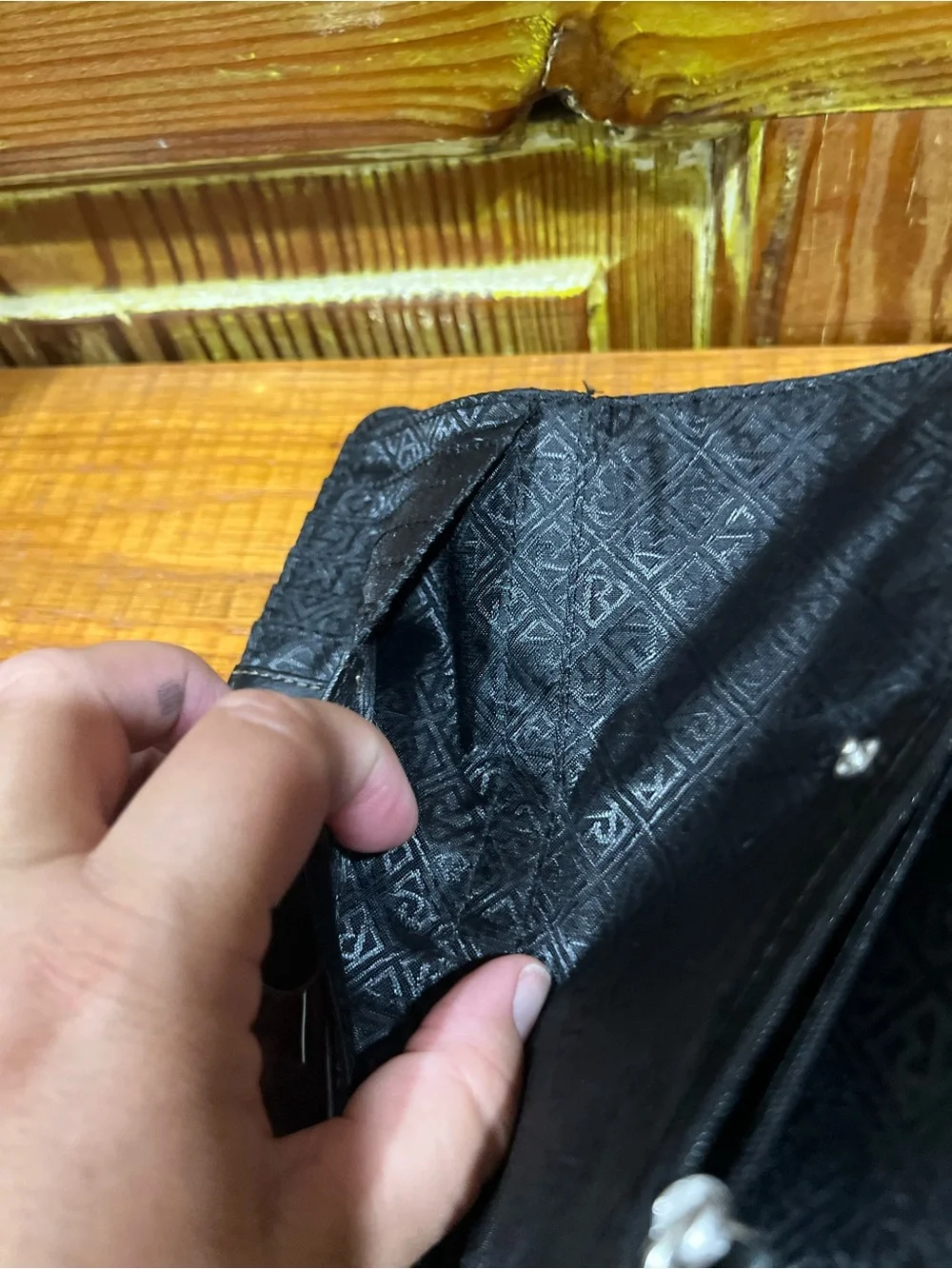 Kim Rogers Black Wallet